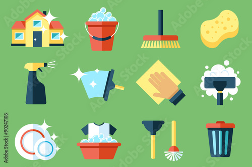 Cleaning icons