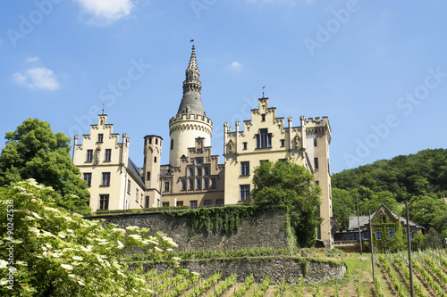 Schloss Arenfels bei Bad Hönningen am Rhein, Deutschland