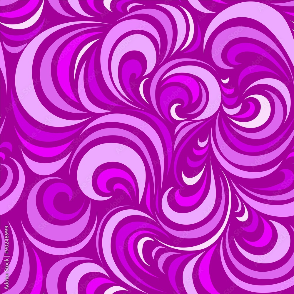 Pink Wave Pattern Pink Wave Pattern