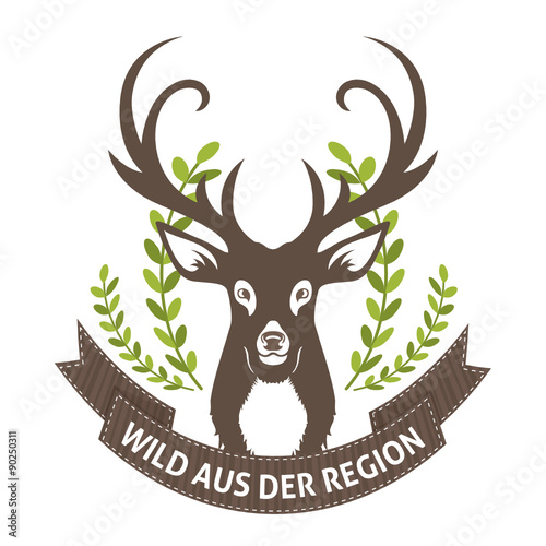 Grafik "Wild aus der Region"