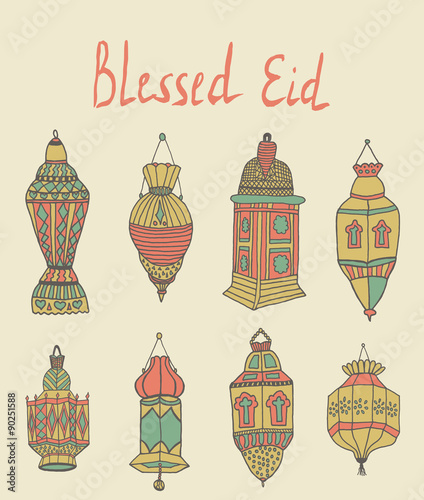 doodles of mosques