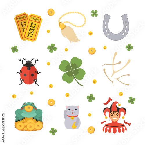 Set of the Lucky Charms icons
