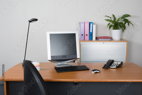 modern office interior with nobody © OceanProd