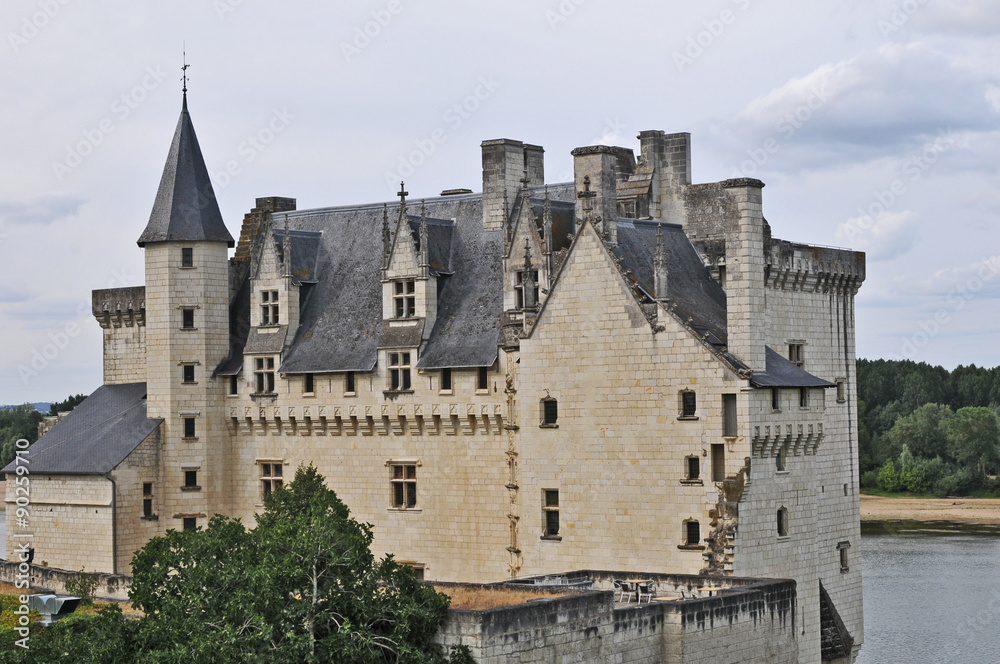 Il castello di Montsoreau - Loira, Francia
