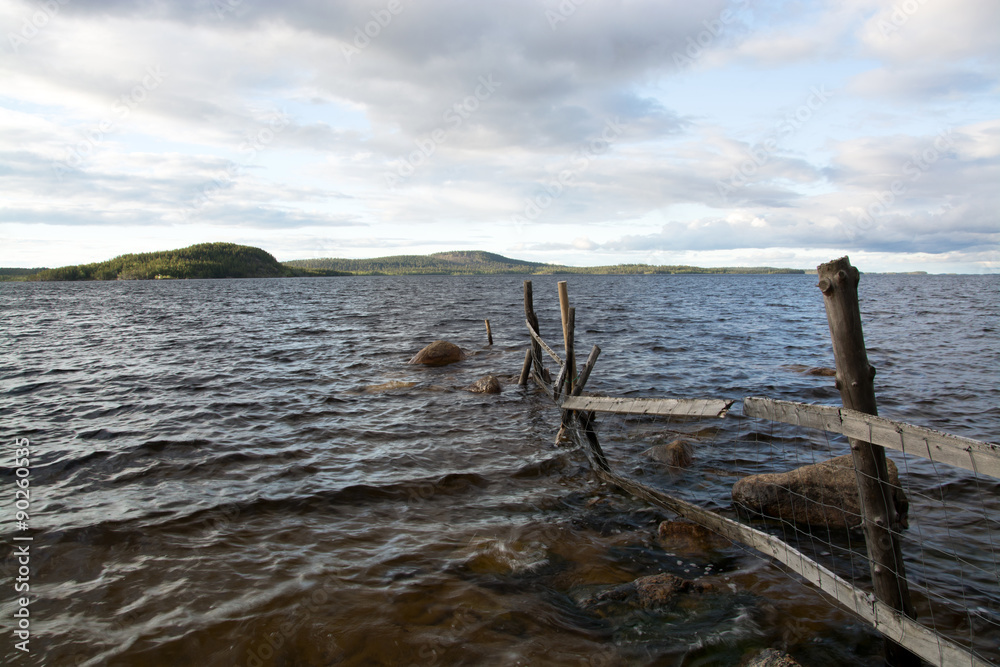 Inarisee, Lappland, Finnland