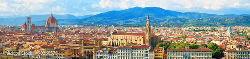 Florence (Firenze) cityscape, Italy.
