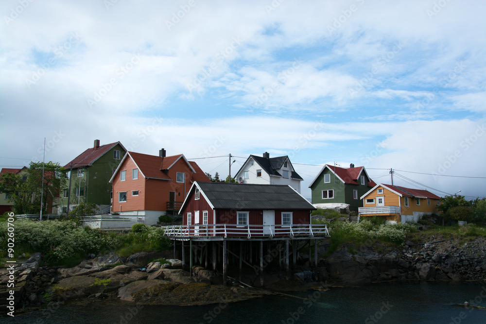 Henningsvaer, Lofoten, Norwegen Henningsvaer, Lofoten, Norwegen