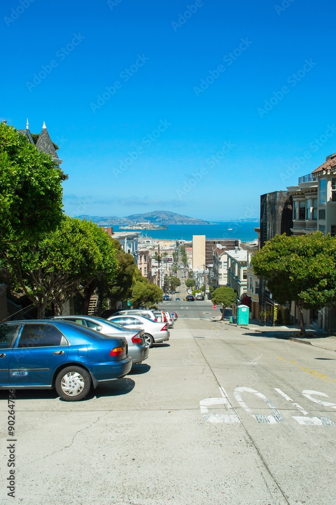 Одна из улиц Сан-Франциско
