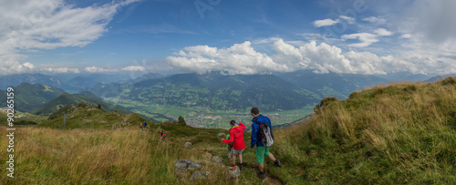 Wandern Panorama