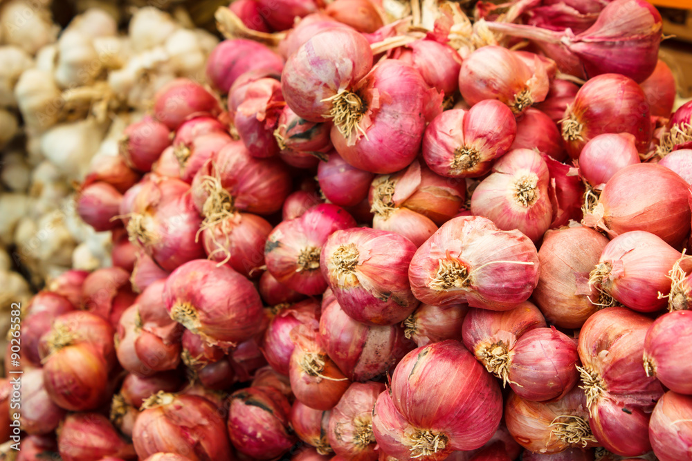 Shallot onions. Shallot onions.