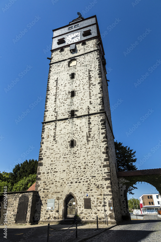  view of famous old town tower of Lich