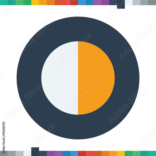 Segment pie chart icon,circle diagram, business icon. Free Download Segment pie chart icon,circle diagram, business icon. - GFXLoad
