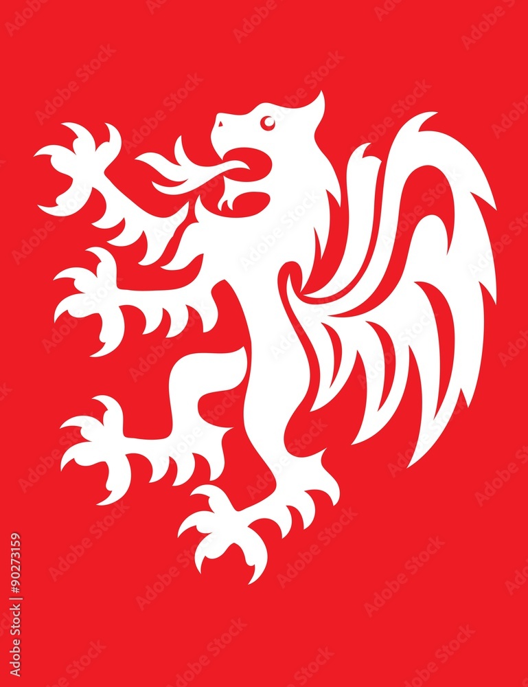 Fototapeta premium Lion Tribal Logo, art vector design