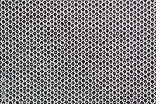 Gray fabric netting background, texture,