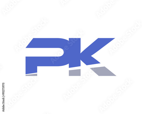 PK Letter Logo Modern