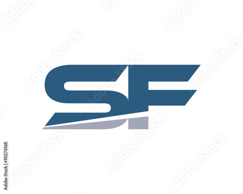 SF Letter Logo Modern