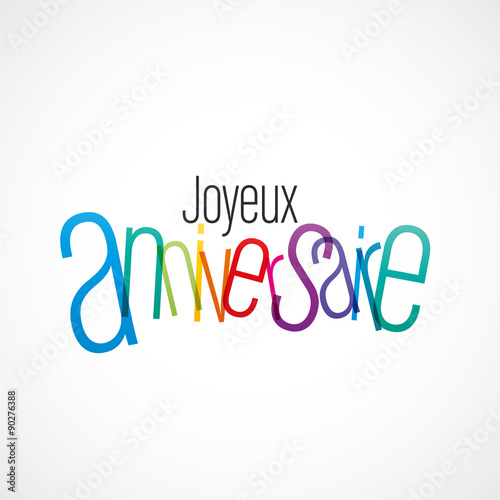 joyeux anniversaire