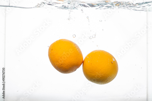 Fruit in water