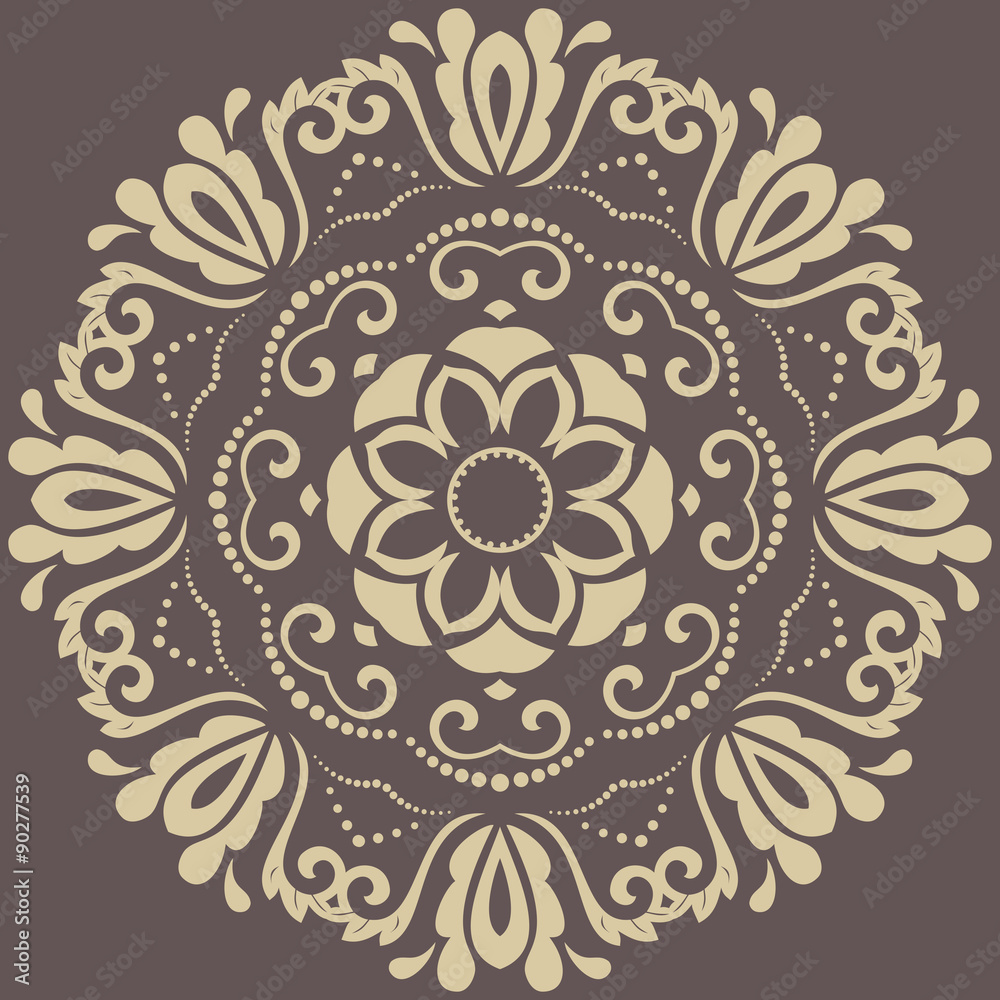 Oriental Abstract Vector Pattern Oriental Abstract Vector Pattern