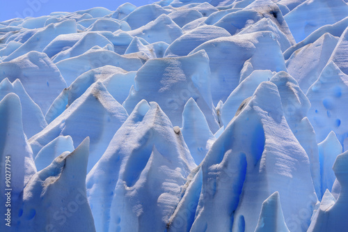 Obraz na plátně Blue Ice Maze