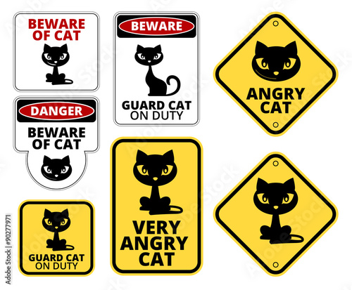 Danger cat