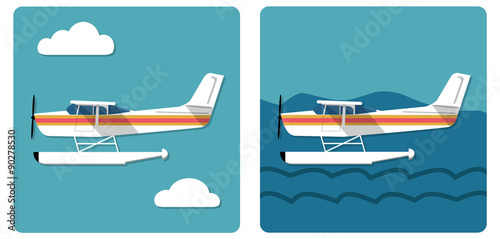 small amphibian plane