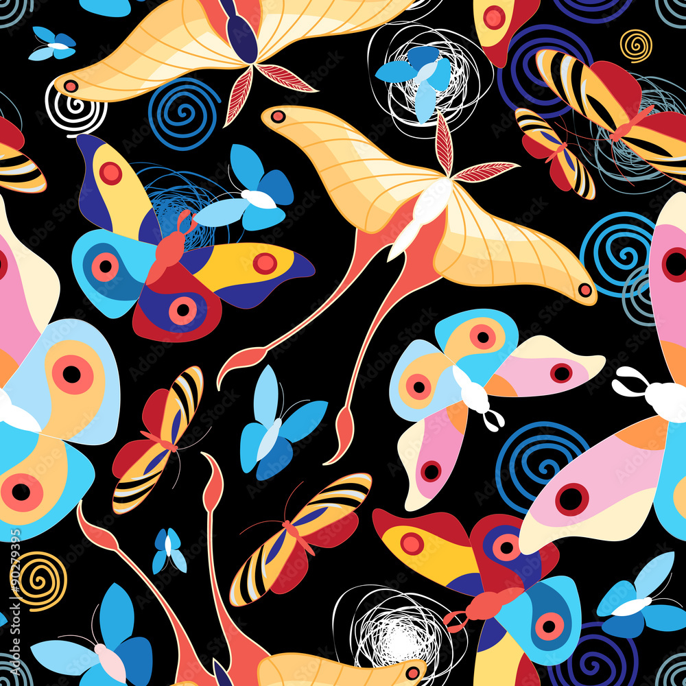 pattern multicolored butterflies pattern multicolored butterflies