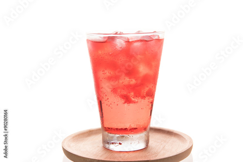 red sweet drink
