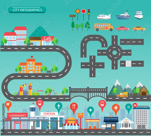 city infographics