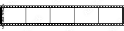 Film strip roll for photo or video.
