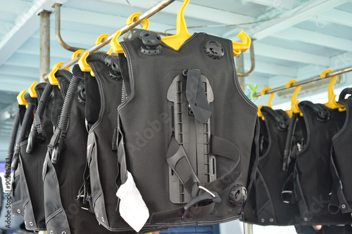 Diving equipment photo