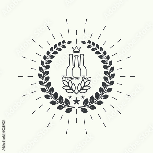 Beer brewery emblems
