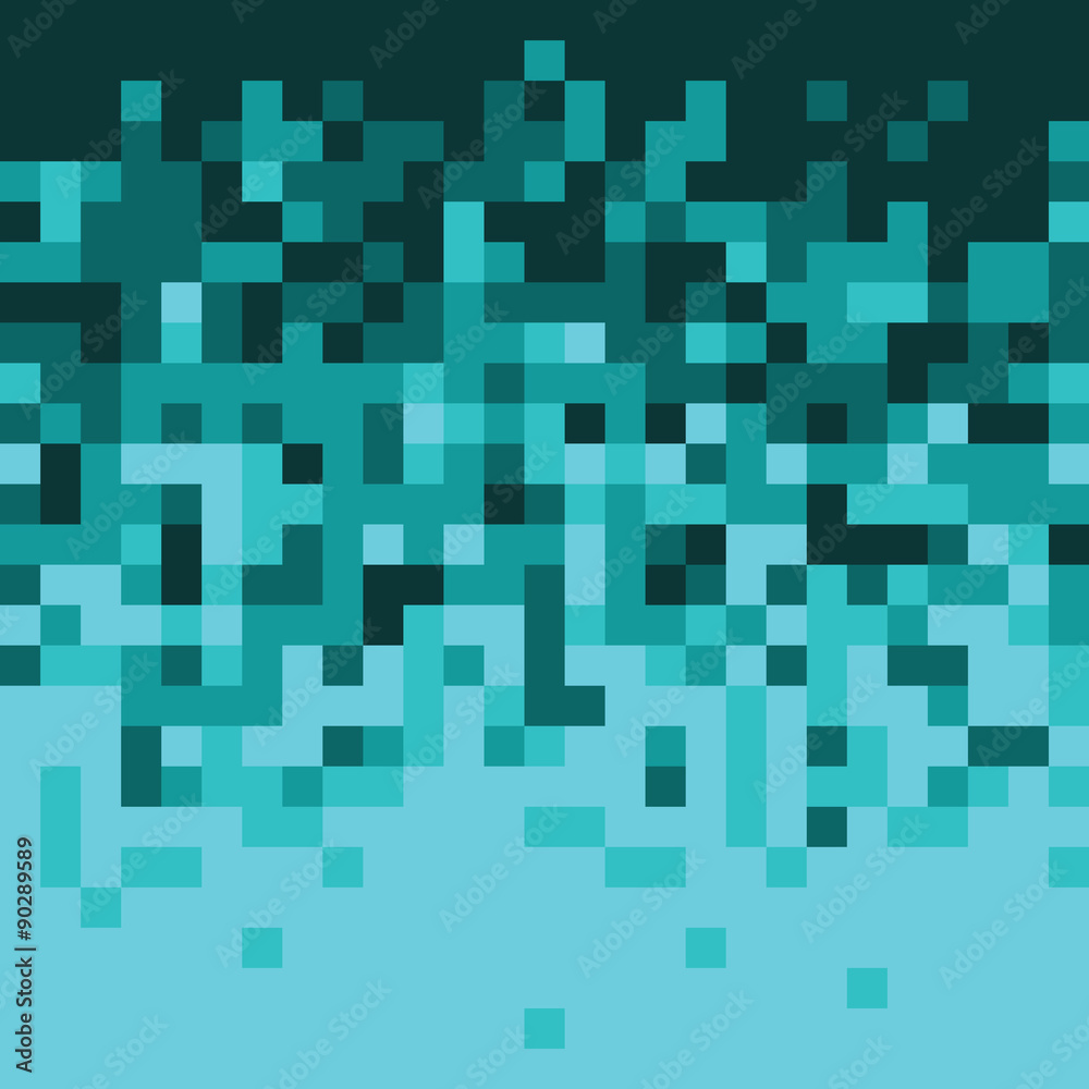 An abstract pixel art retro background