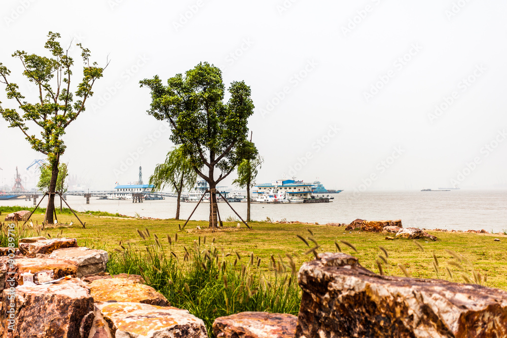 Fototapeta premium Park in jiangyin