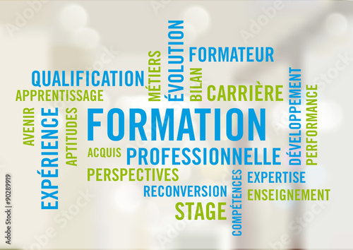 Formation Professionnelle - Nuage de mots