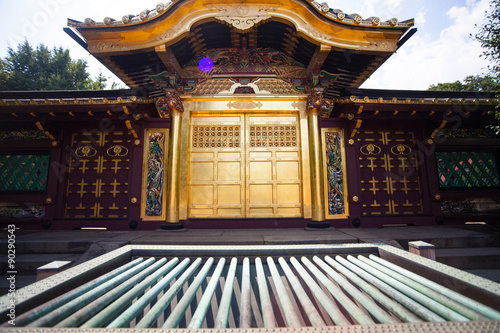 People visit Tosho-gu Shrine on AUG 15, 2015 in Nikko, Japan