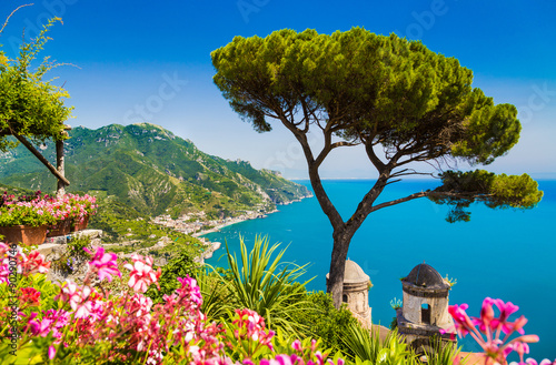 Fototapeta Wybrzeże Amalfi, Kampania, Włochy