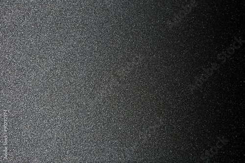 Black Coarse Sandpaper Surface Texture.