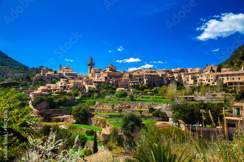 the small town Valldemossa photo