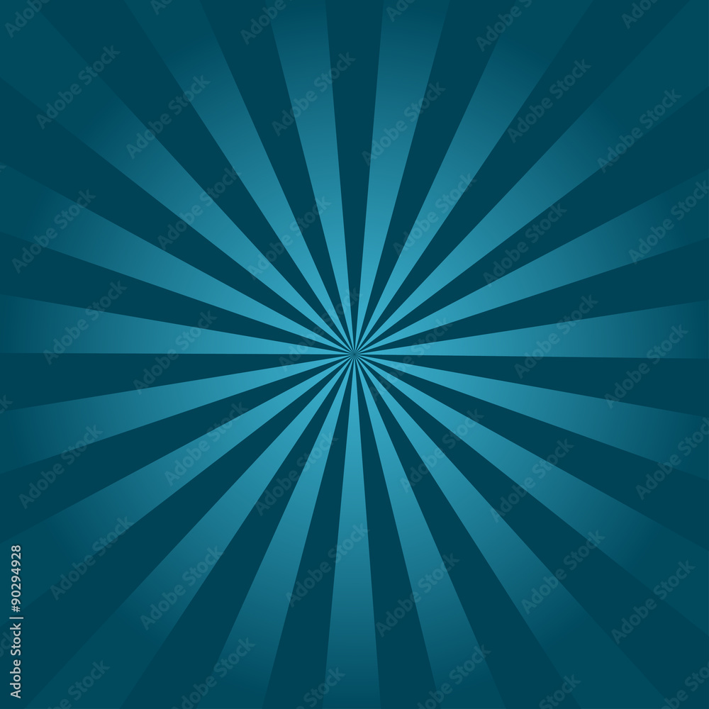 Ray turquoise retro background Ray turquoise retro background