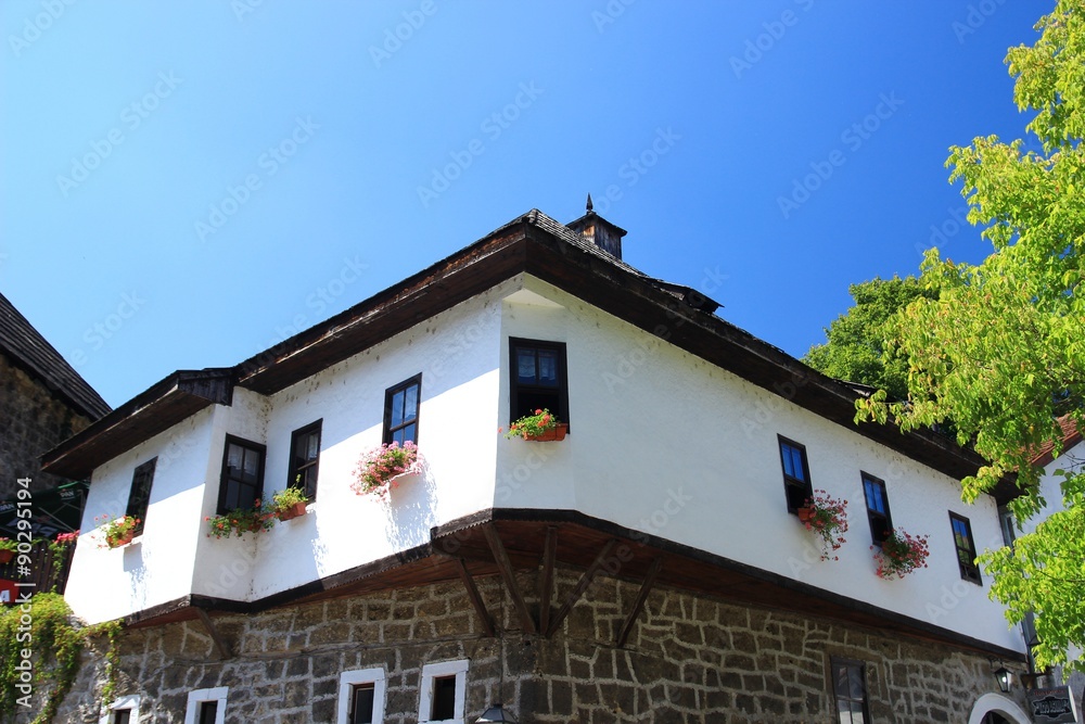 Traditional house in Jajce, Bosnia