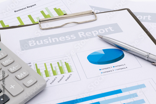 Financial accounting, business report