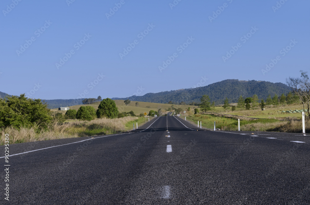 Australian country road