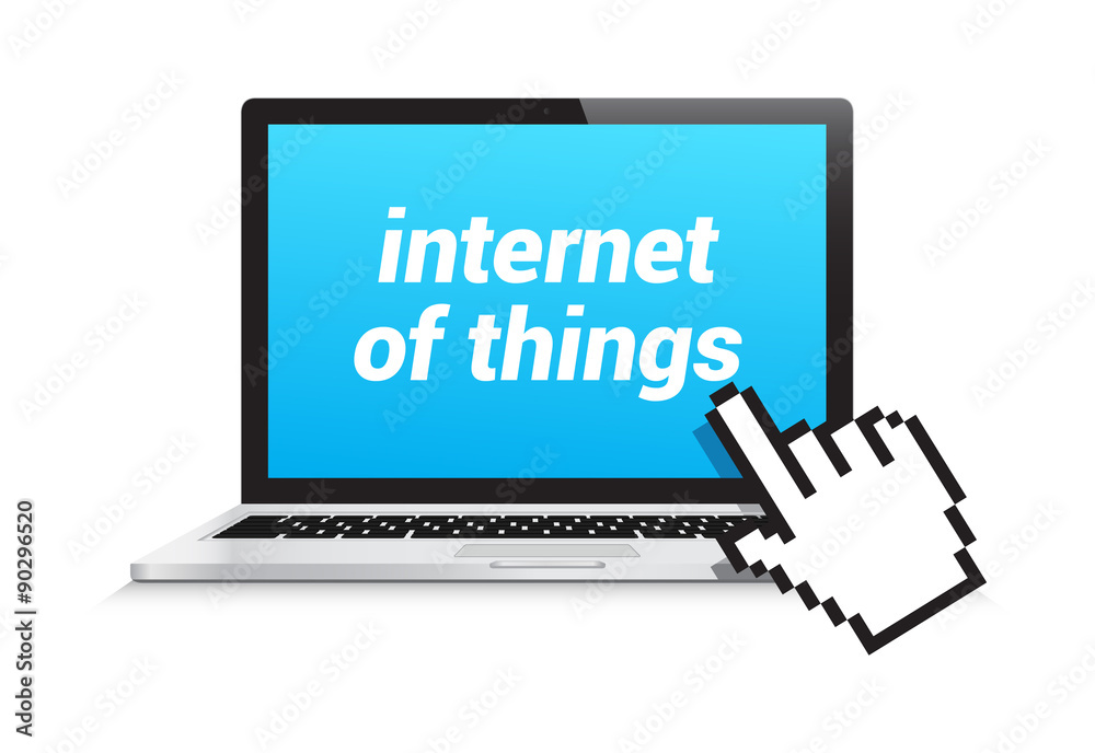 Internet Of Things Laptop Hand Pointer