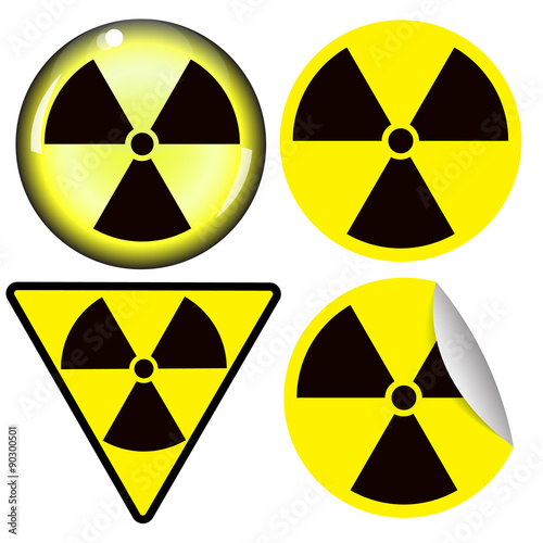 radiation warning symbol