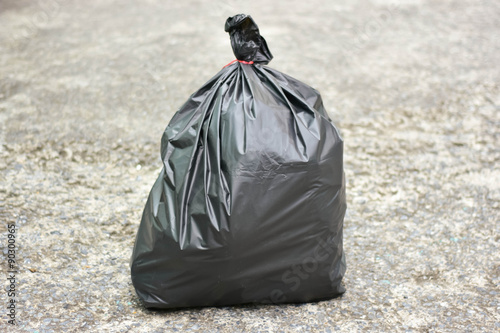 Obraz na płótnie Garbage bags w salonie
