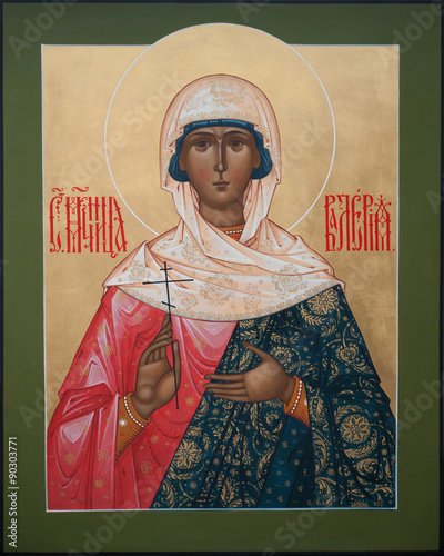the Christian holy martyr Valeria photo