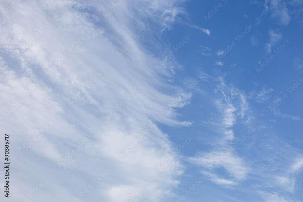 Fototapeta premium Pattern of clouds in the sky