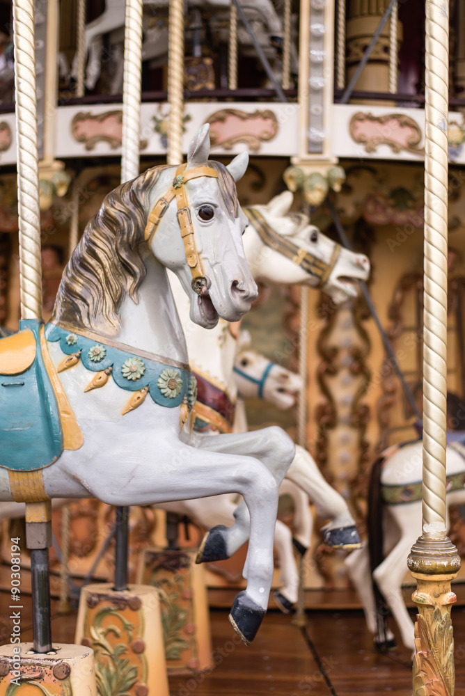 carousel at the park