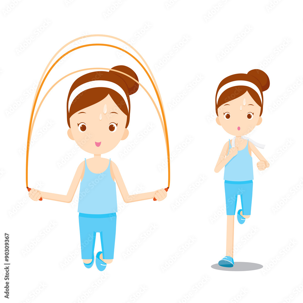 Cute girl exercising for good wellness, healthy, nutrition, medicine, mental and physical health, sport, daily routine Cute girl exercising for good wellness, healthy, nutrition, medicine, mental and physical health, sport, daily routine